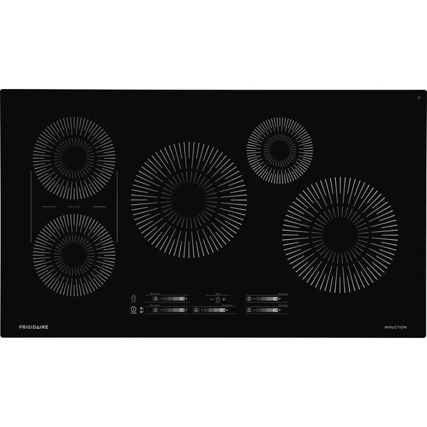 Frigidaire Frigidaire 36-in. Black Induction Cooktop with Electronic Clock/Timer and TempLock Feature FCCI3627AB - main
